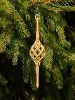 Lattice Christmas Stretch Ornament 2024