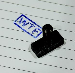 Mini WTF Stamp (Wait Til Friday)