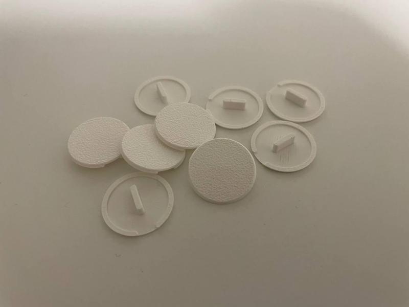 IKEA Billy: Cover for Eccentric Wheel/Nut | Abdeckung Kontermutter/Möbelverbinder/Exzenter