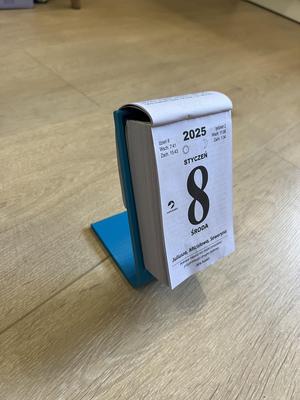 Tear-off Calendar stand
