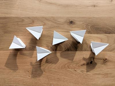 Paperplane hook (for towels, keys etc.)