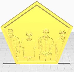 Weezer (The Blue Album) Lithoplane Art