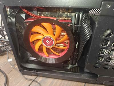 Fan Duct - Dan A4 H2O Case - Thermalright AXP-90 X47
