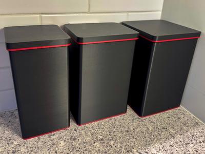 Storage Bins for Pasta, Rice, etc