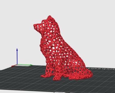 Voronoi Border Collie