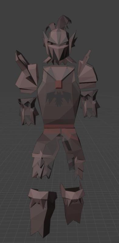 Oathplate Full Set OSRS (Old school runescape) 