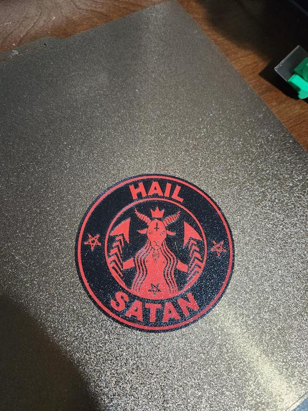 Hail Satan Coaster