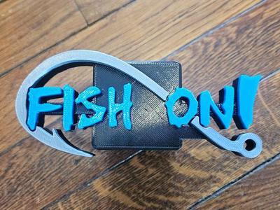 Fish On Hitch Cover