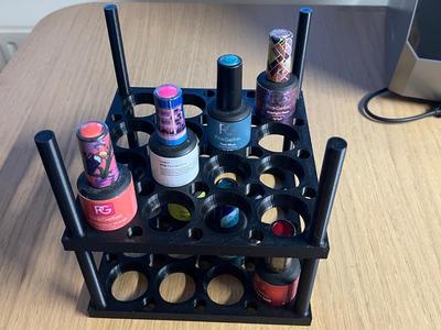 Pink Gellac storage rack