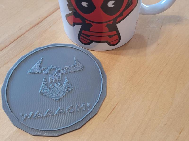 Warhammer 40k Ork Coasters