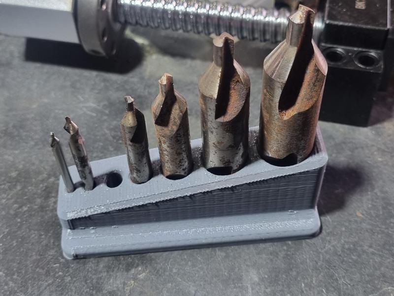 Centre drill holder