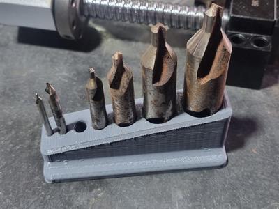 Centre drill holder