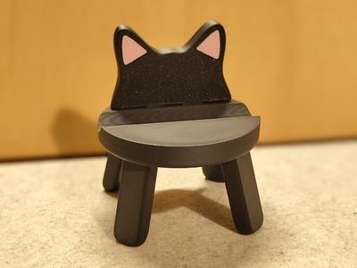 Cute Cat Chair Phone Holder