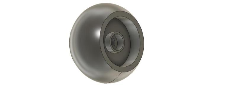 Mower deck wheel