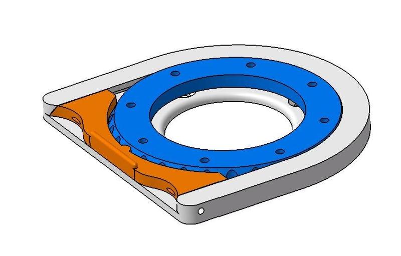 Quick release mount für unifi G5 turrent camera