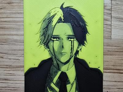 Mashle: Rein Ames Yellow Bookmark