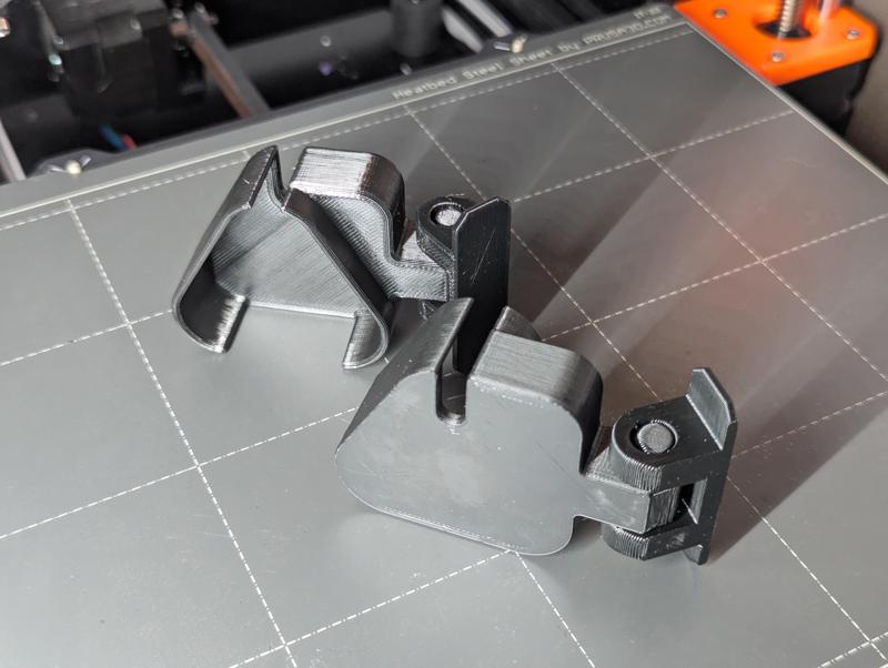 Print In Place Hinged End Brackets for Govee Light Bars