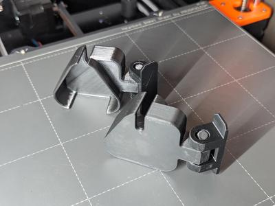 Print In Place Hinged End Brackets for Govee Light Bars