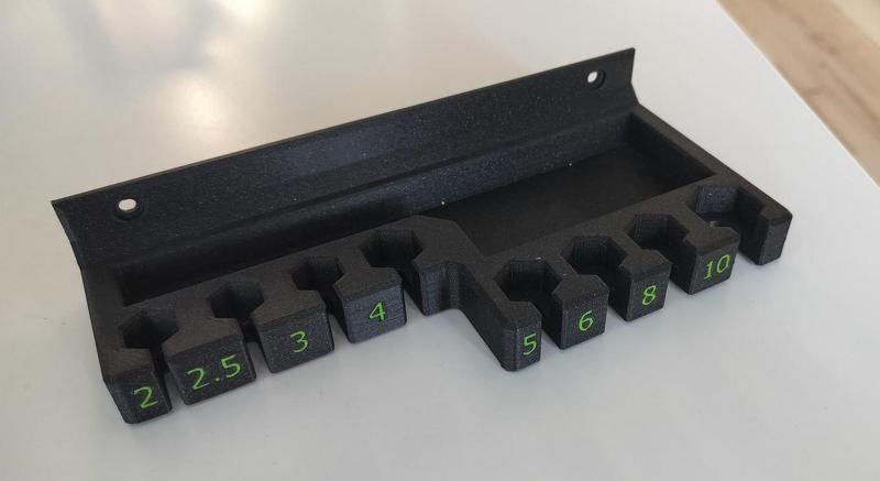 Parkside Hex Wrenches Toolholder