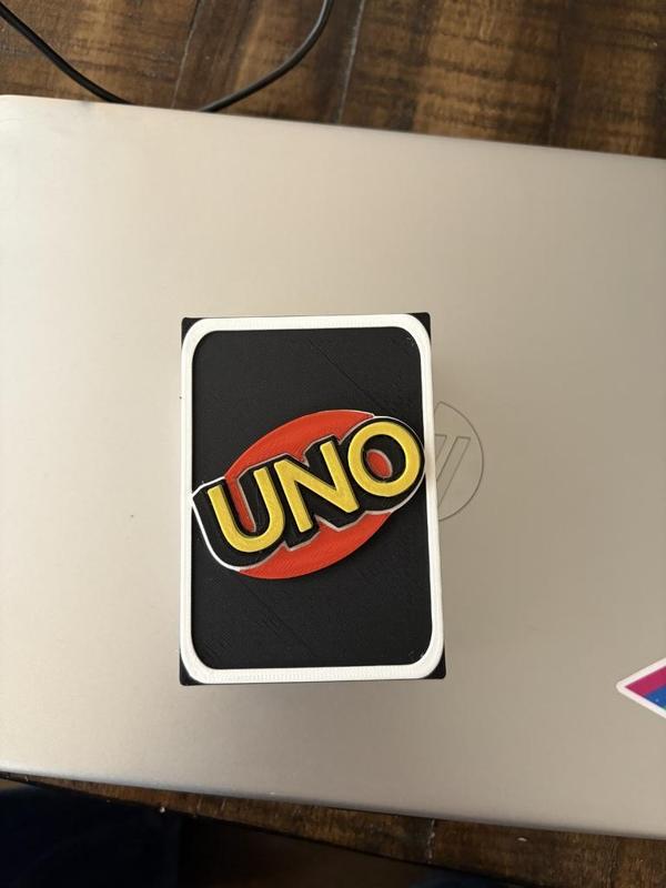 Uno Box - Top and Bottom  - Single Color Printer - Pauses Calculated
