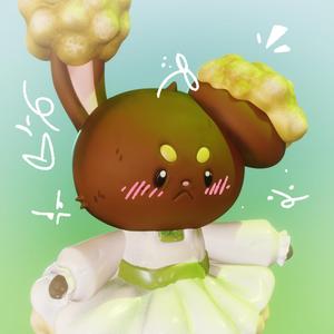 Cute buneary pokemon