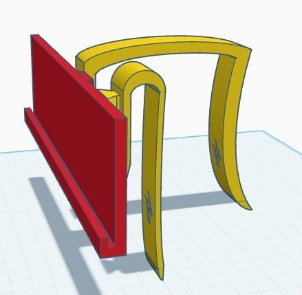 Cubical Name Plater Holder