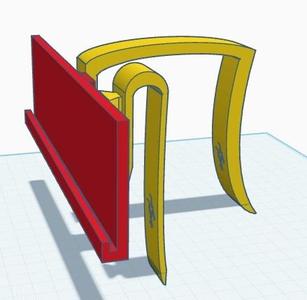 Cubical Name Plater Holder