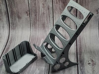 Aircraft Structure Adjustable Phone Stand