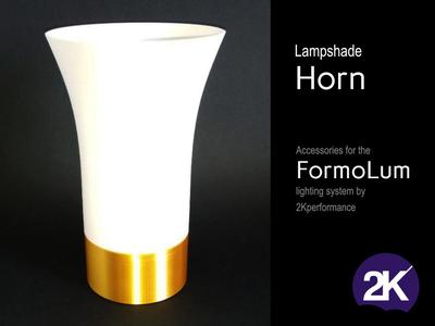 Lampshade HORN for the FormoLum system