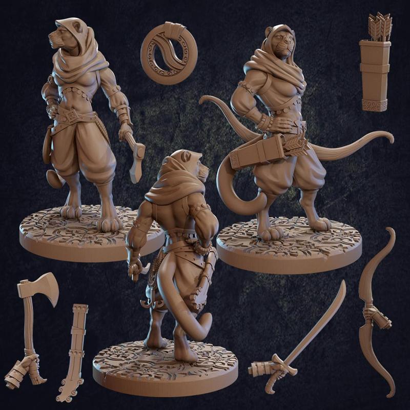 Taja Tabaxi Ranger - Presupported