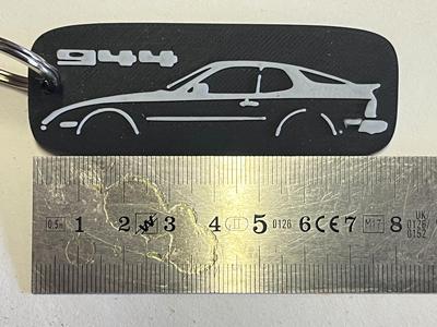 Porsche 944 key chain