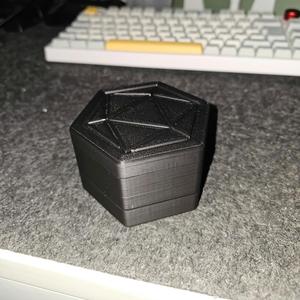 Modular Dice Storage with 6x2mm magnets