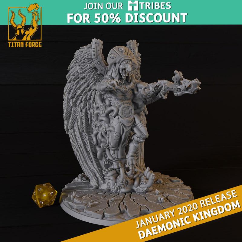 Lord of Ignorance - Daemonic Kingdom - Titan Forge Miniatures January 2020