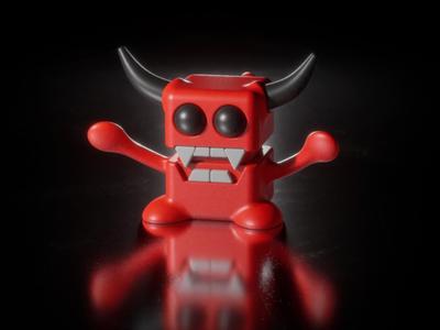 Tiny Demon Fidget Clicker