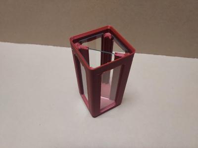 Gridfinity Penta Windowed Bin 2 Compartment 1x1x12