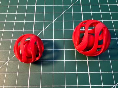 Cat toy – elastic ball in ball version 2 – fidget