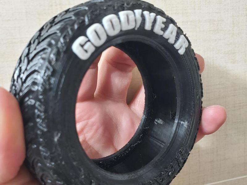 BadYear Truck Tire For Print with TPU AMS