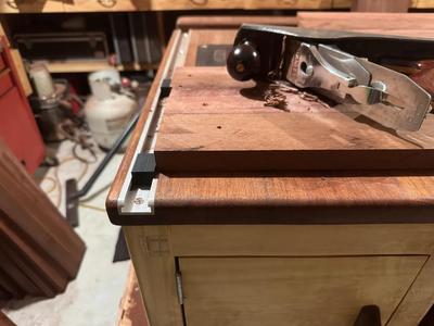 Planing Stop for Standard Tablet Saw T-Slot