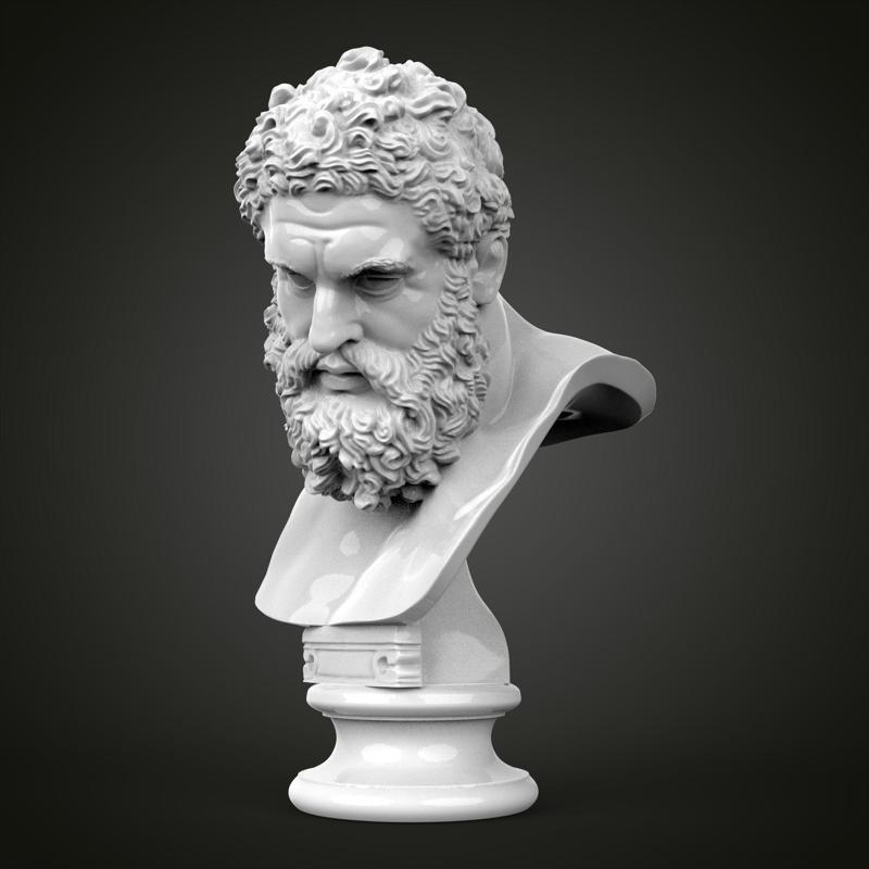 Hercules bust
