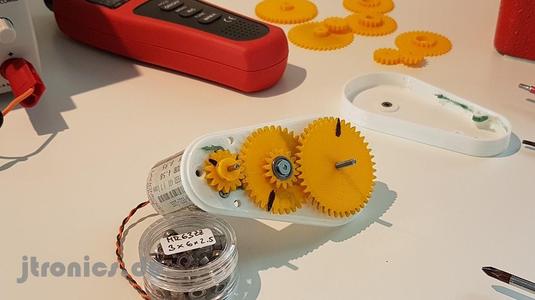 Motor Gearbox Reduction 1:6.5