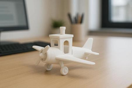 Cute Little Benchy Byplane!
