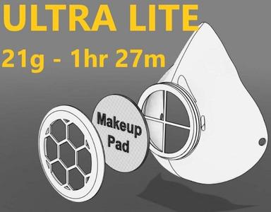 ULTRA LIGHT – Makers Modular Mask System – Covid-19 Face Mask Respirator – 3D Printed for Corona Virus and other Applications