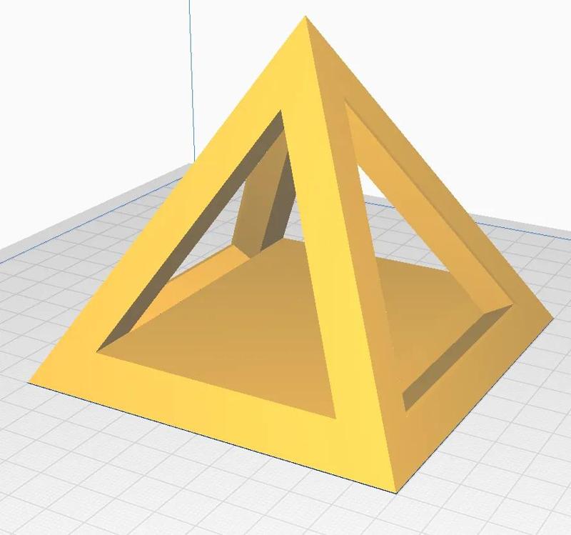 Pyramid pillar