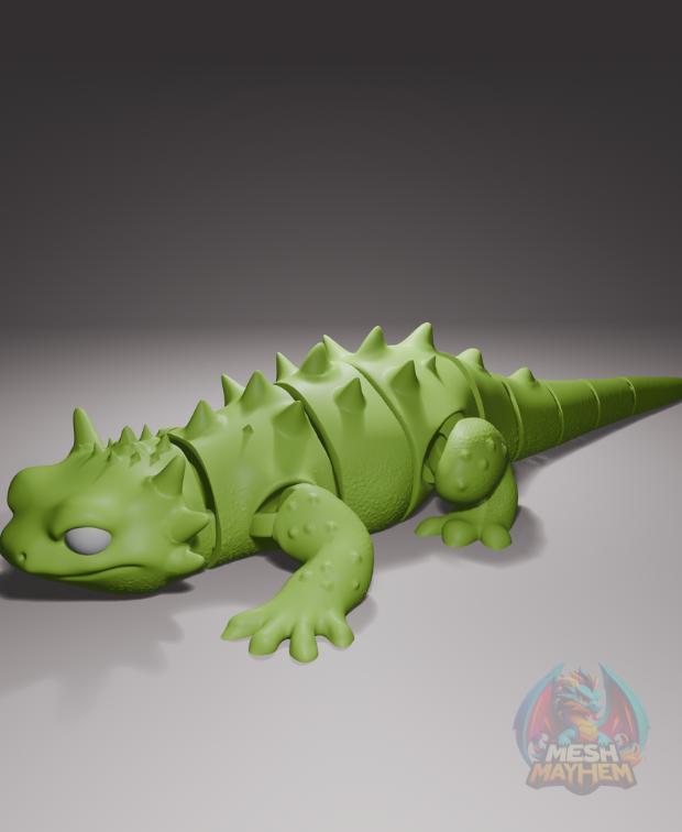 Ziggurat Articulated Lizard
