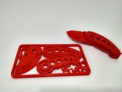 Flip Knife Business Card Kit! – The Original