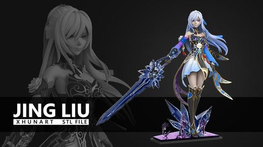 Honkai Star Rail – Jing Liu STL