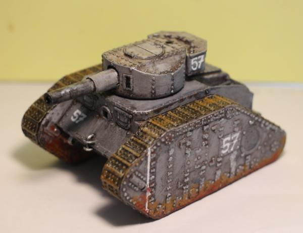 28mm Pugnator tank – work in progress