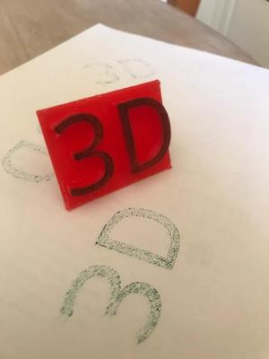 3D Stamp